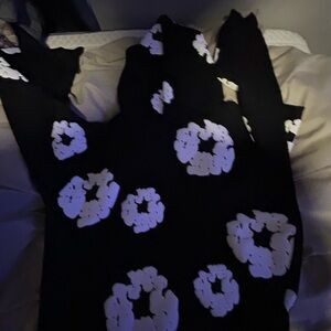 Denim tears black hoodie